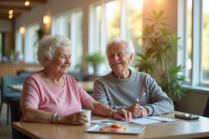 Résidence autonomie pour seniors avec espaces conviviaux et services adaptés