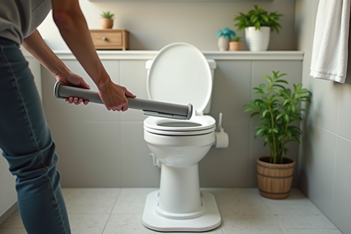 toilettes surélevées